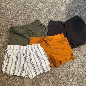 Women's Cotton Casual Shorts - Assorted Colors
